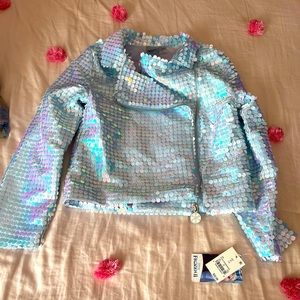 Girls sequin Frozen jacket